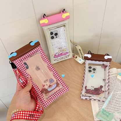 Animal Print Waterproof Touchscreen Phone Pouch (Various Designs)