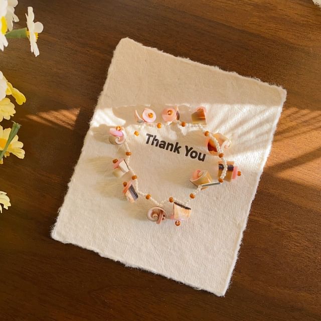 Bead Shell Necklace / Bracelet