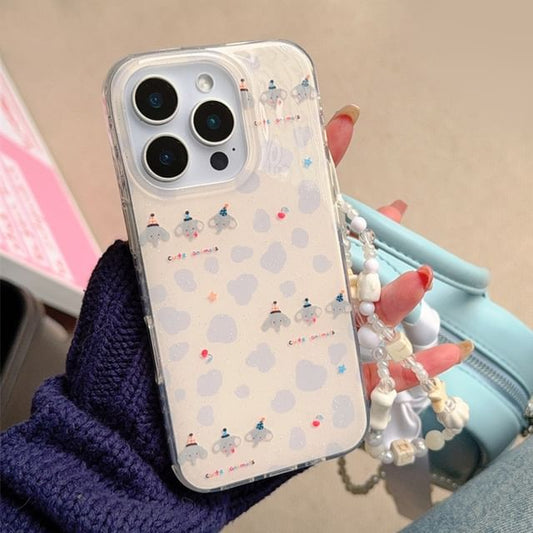 Case Phone / Strap Set Elephant