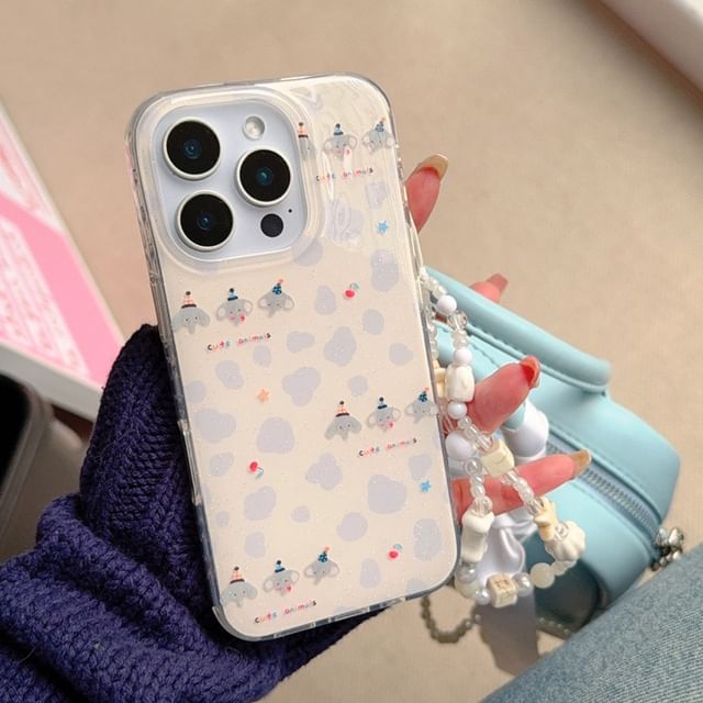 Case Phone / Strap Set Elephant