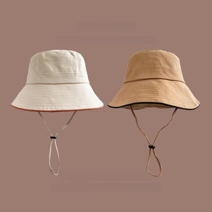 Plain Bucket Toggle Hat