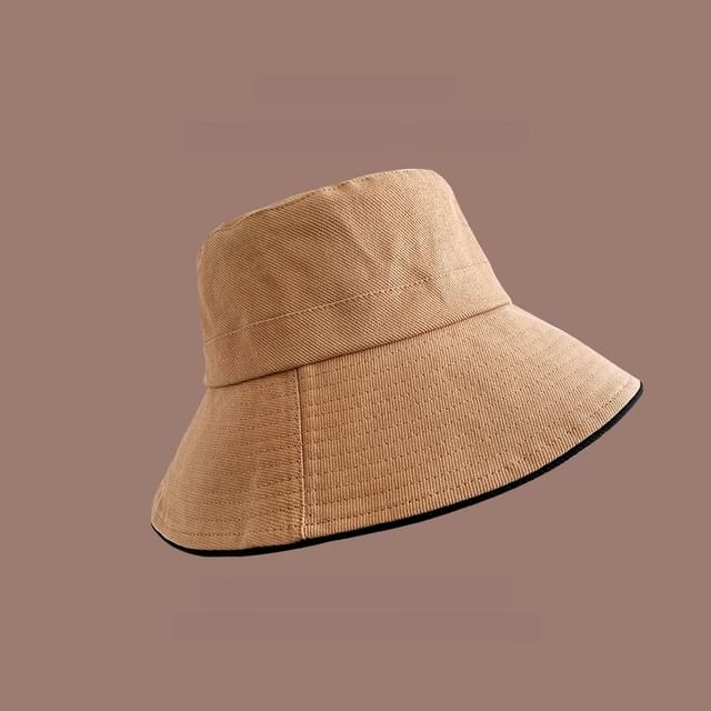 Plain Bucket Toggle Hat