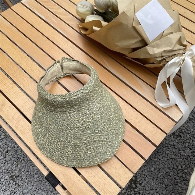 Straw Visor
