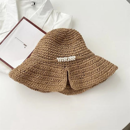 Cloche Straw Hat