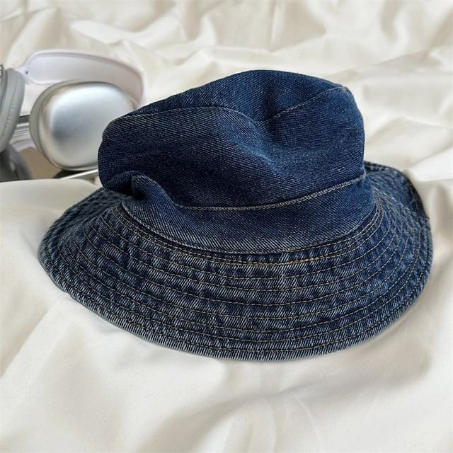 Denim Hat Bucket