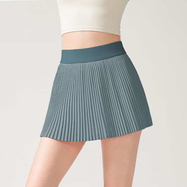 High-Rise Smooth Athletic Mini Skirt