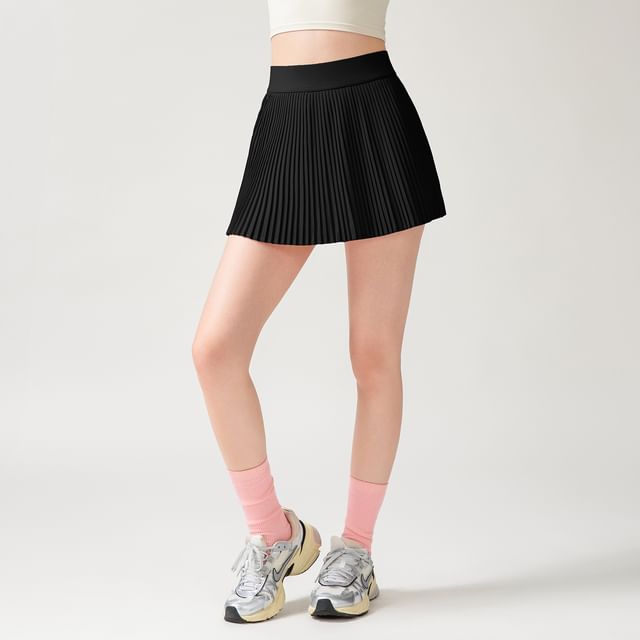High-Rise Smooth Athletic Mini Skirt