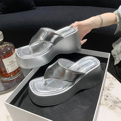 Flip-Flops Platform Heel Wedge