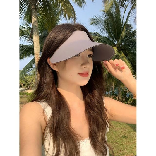 Visor Wide Plain Brim