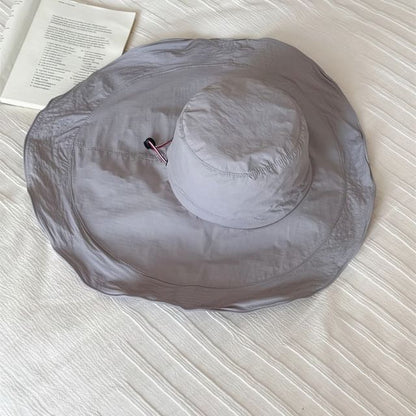 Bucket Hat Ruffle Plain Hiking