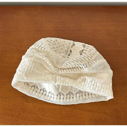 Beanie Lace Slouch