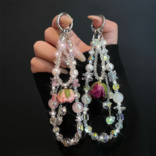 Lanyard Phone Pad with Beaded