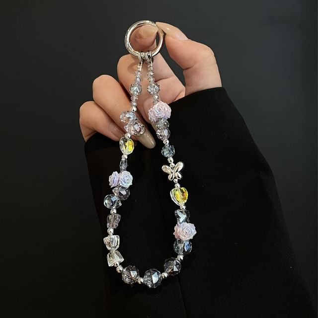 Pad Lanyard with Phone Flower