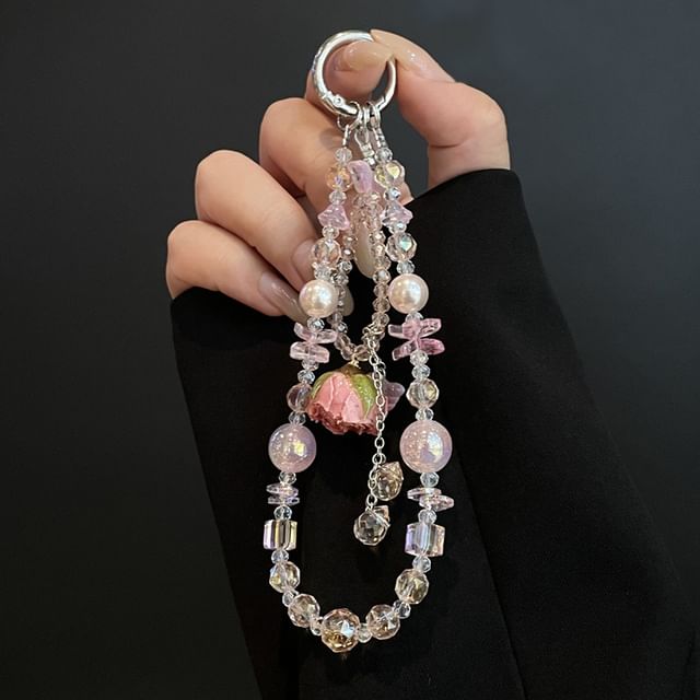 Lanyard Phone Pad with Beaded