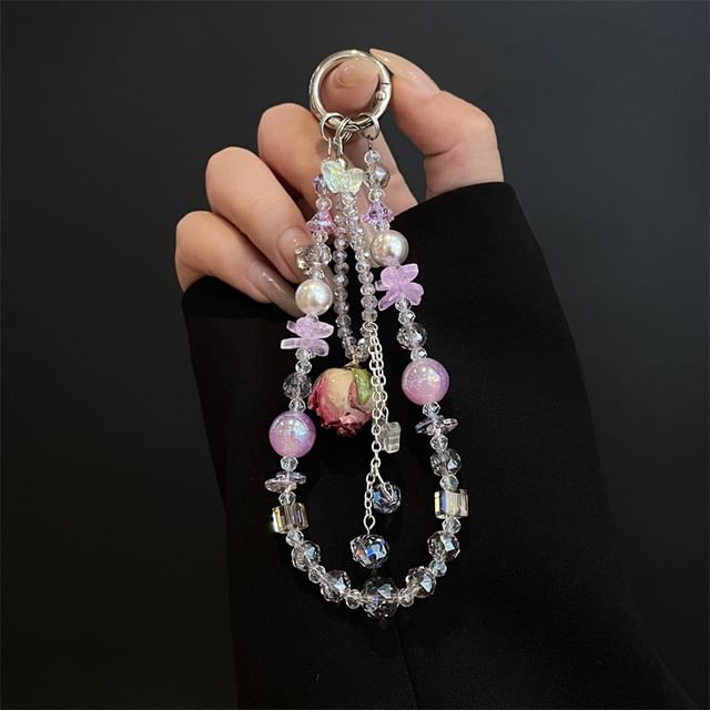 Lanyard Phone Pad with Beaded