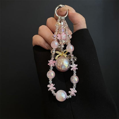 Lanyard Faux Phone Pad with Pearl