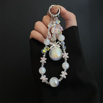 Lanyard Faux Phone Pad with Pearl