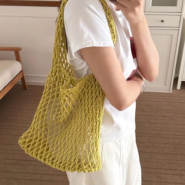 Bag Perforated Tote Plain