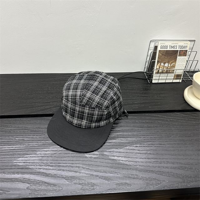 Cap Plaid Baseball