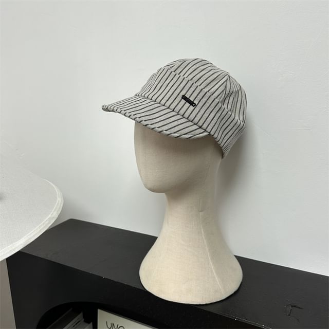 Striped Cap Baseball Brim Short