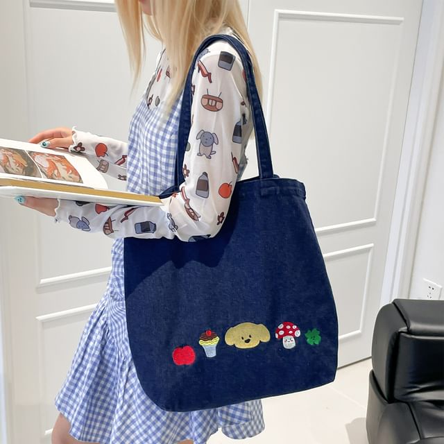 Dog Bag Tote Print
