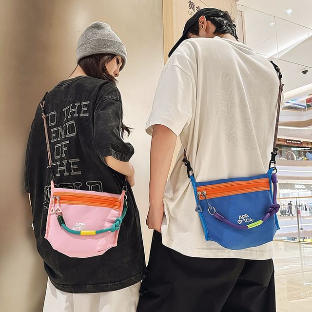 Bag Strap Lettering Rope Crossbody