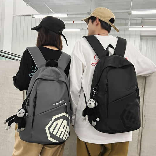 Set Godzilla Charm Lettering Bag Backpack /