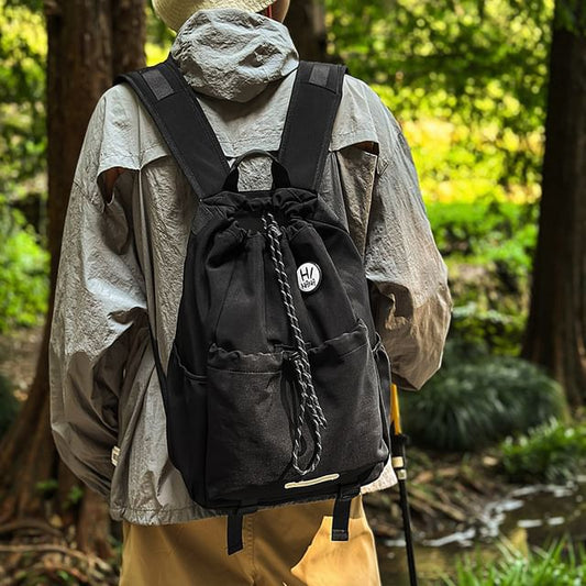 Backpack Lettering Drawstring