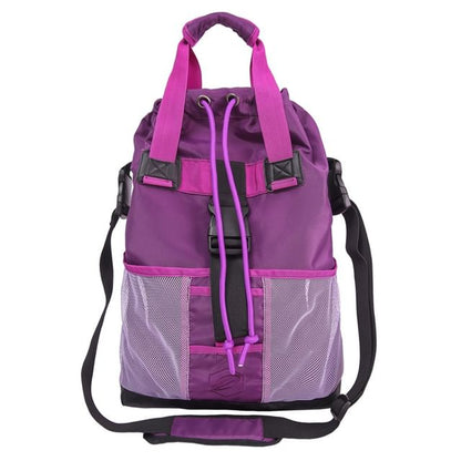 Color Drawstring Bag Block Crossbody