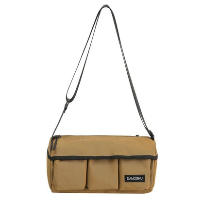 Lettering Bag Barrel Crossbody