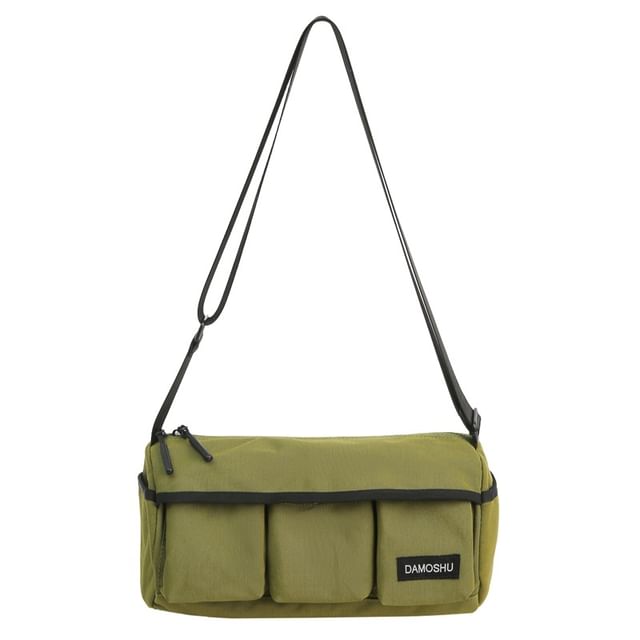 Lettering Bag Barrel Crossbody