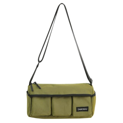 Lettering Bag Barrel Crossbody