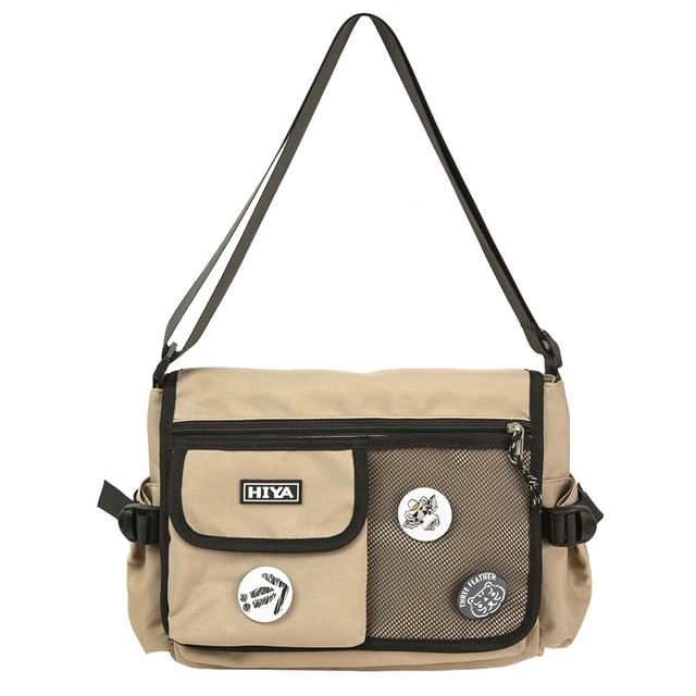 Pocket Mesh Crossbody Bag