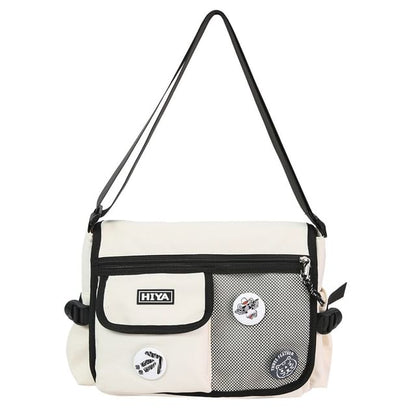 Pocket Mesh Crossbody Bag