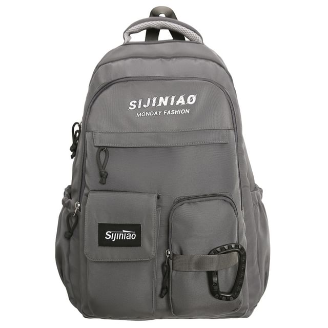 Lettering / Twisted Bag Backpack Charm Set