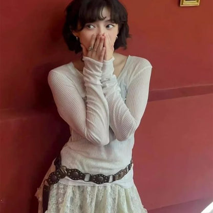 Faux Studded Belt Leather