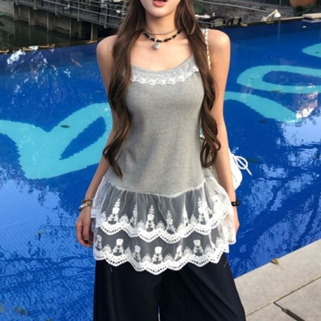 Flowy Lace Camisole