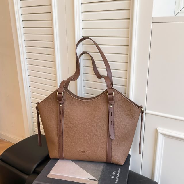 Tote Leather Faux Bag