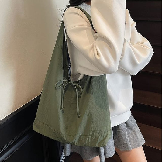 Plain Bag Shopper Tie-Up