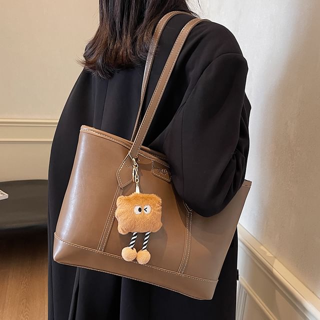 Faux Leather Bag Tote