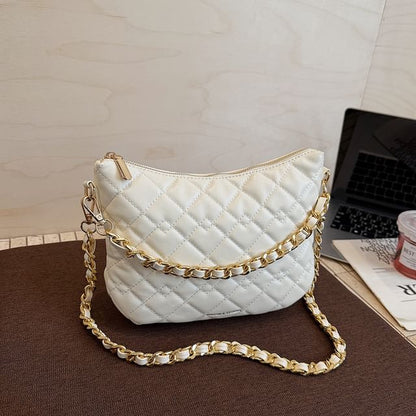 Quilted Crossbody Bag Chain