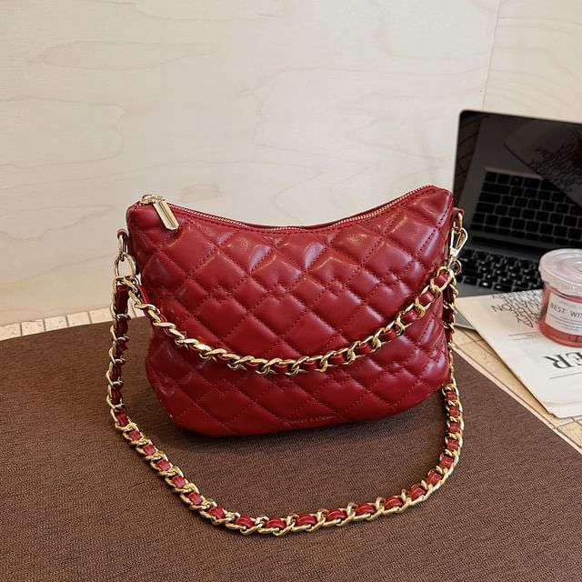 Quilted Crossbody Bag Chain