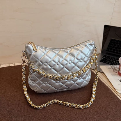 Quilted Crossbody Bag Chain