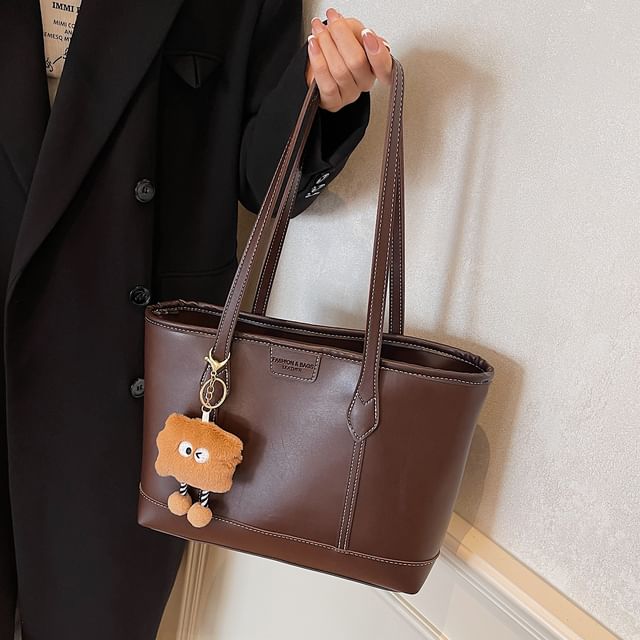 Faux Leather Bag Tote
