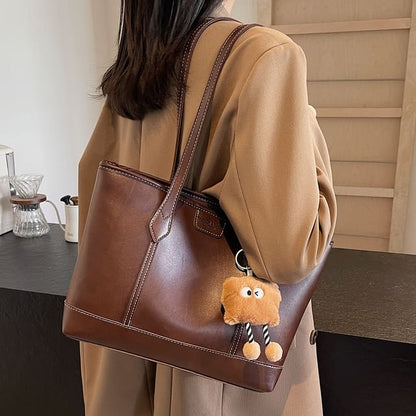 Faux Leather Bag Tote