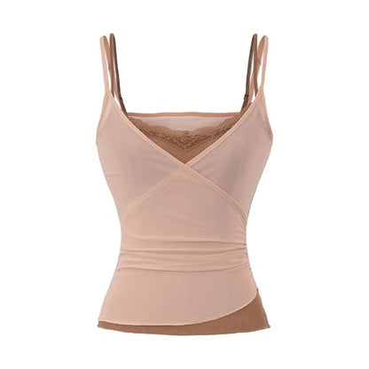 Camisole Top & High Waist Maxi Skirt