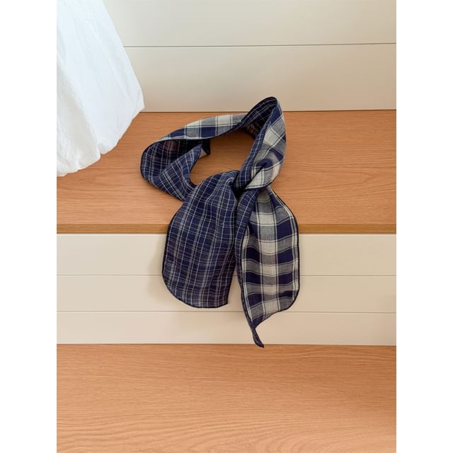 Scarf Reversible Plaid