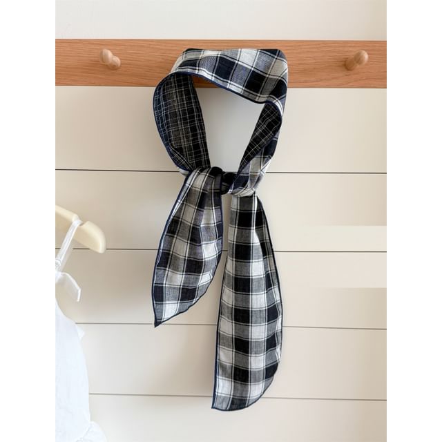 Scarf Reversible Plaid
