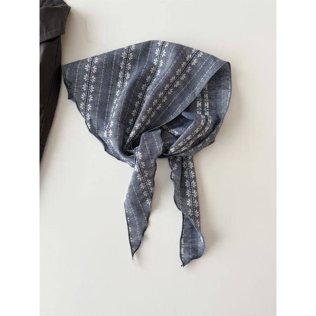 Headkerchief Floral Print