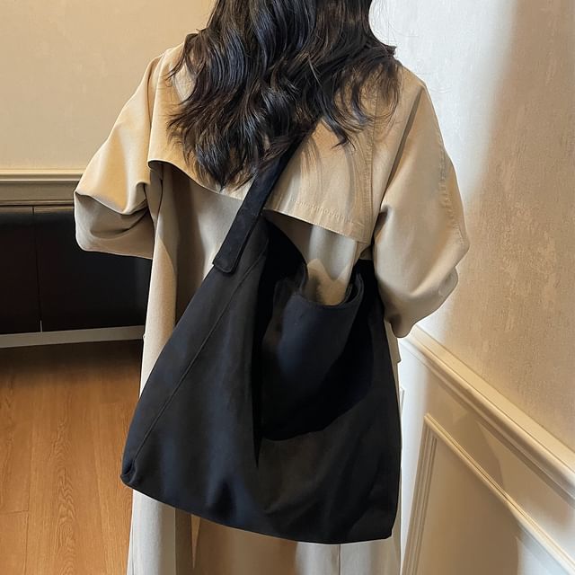 Suede Tote Bag Faux